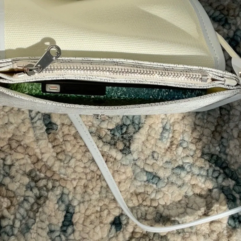White Crossbody Bag - Picture 3 of 8